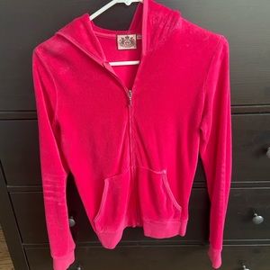Hot Pink Juicy jacket size Medium
